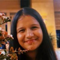 Portrait of contributing writer Vatsala Saria for Siyahi Blog