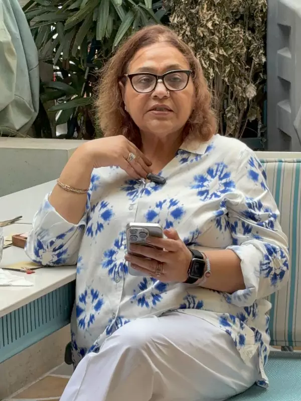 Sangeeta Seth reciting poetry at Barish — In the Language of Rain