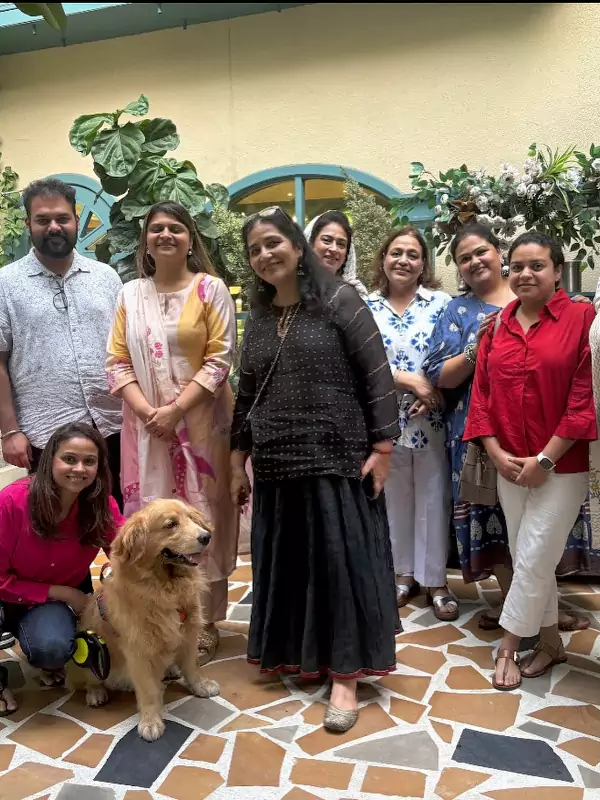 Group photo of poets and participants at Barish — In the Language of Rain poetry event